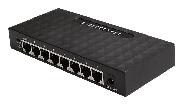 EAN 8435364316696 - iggual GES8000 No administrado Gigabit Ethernet (10/100/1000) Negro imagen 4