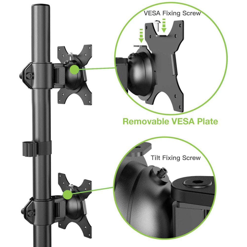 EAN 8054529027552 - Techly ICA-LCD 2520V soporte para monitor 68,6 cm (27") Escritorio Negro imagen 9