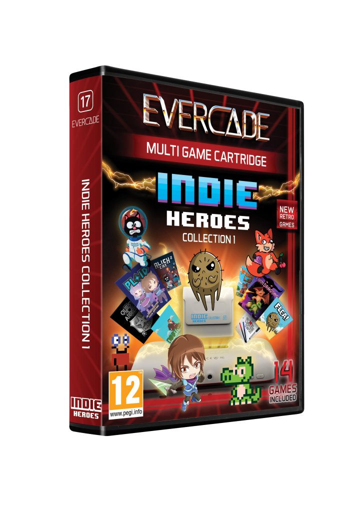 Juego Cartucho Evercade Indie Heroes 1 Retro