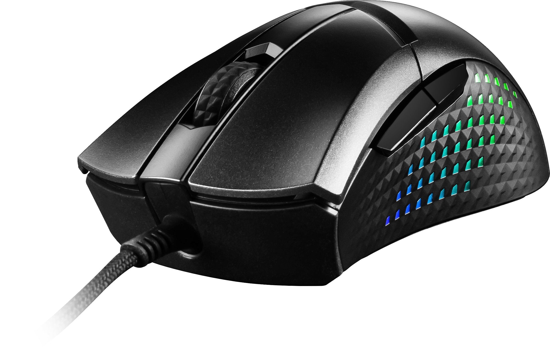 Raton Msi Clutch Gm51 Lightweight Gaming , Negro, Usb