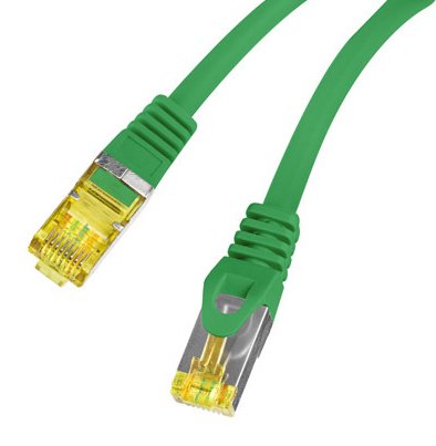 EAN 5901969437133 - Lanberg PCF6A-10CU cable de red Verde 1 m Cat6a S/FTP (S-STP) imagen 3