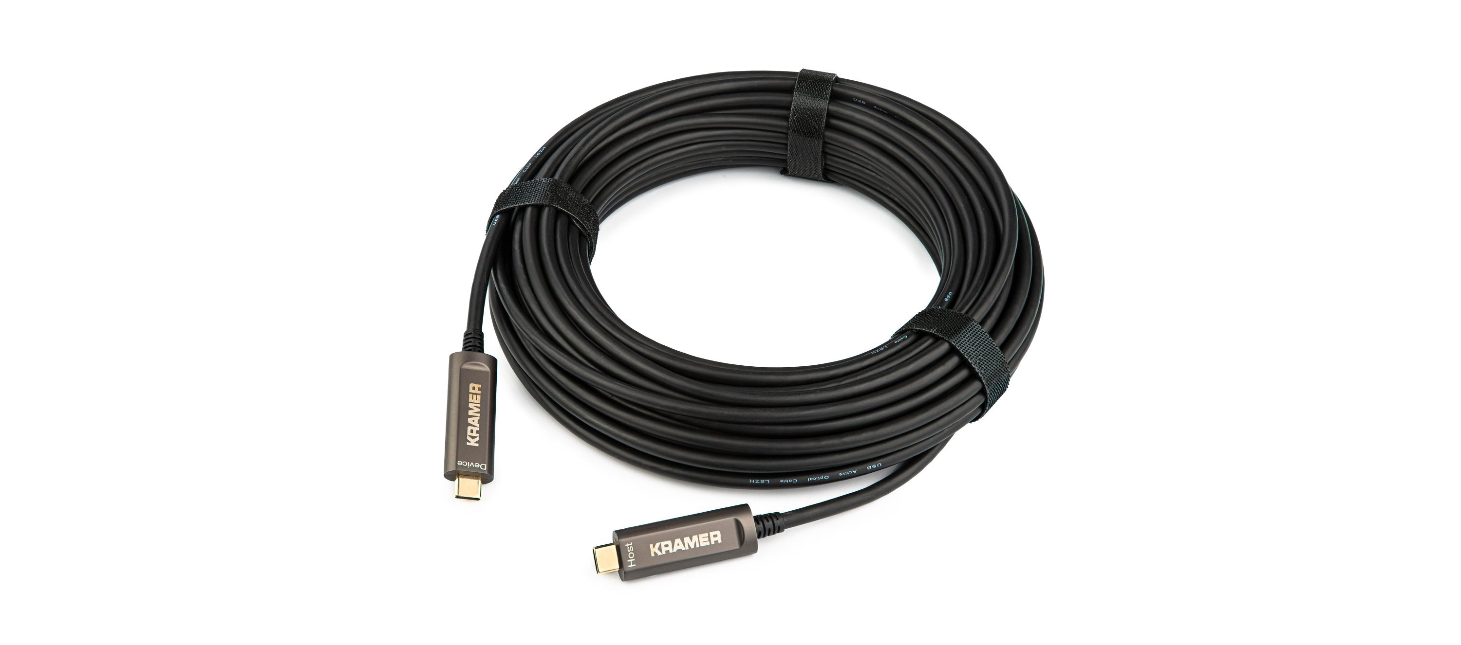 EAN 7291063093679 - Kramer Electronics CLS-AOCU31/CC cable USB USB 3.2 Gen 2 (3.1 Gen 2) 10,7 m USB C Negro imagen 1