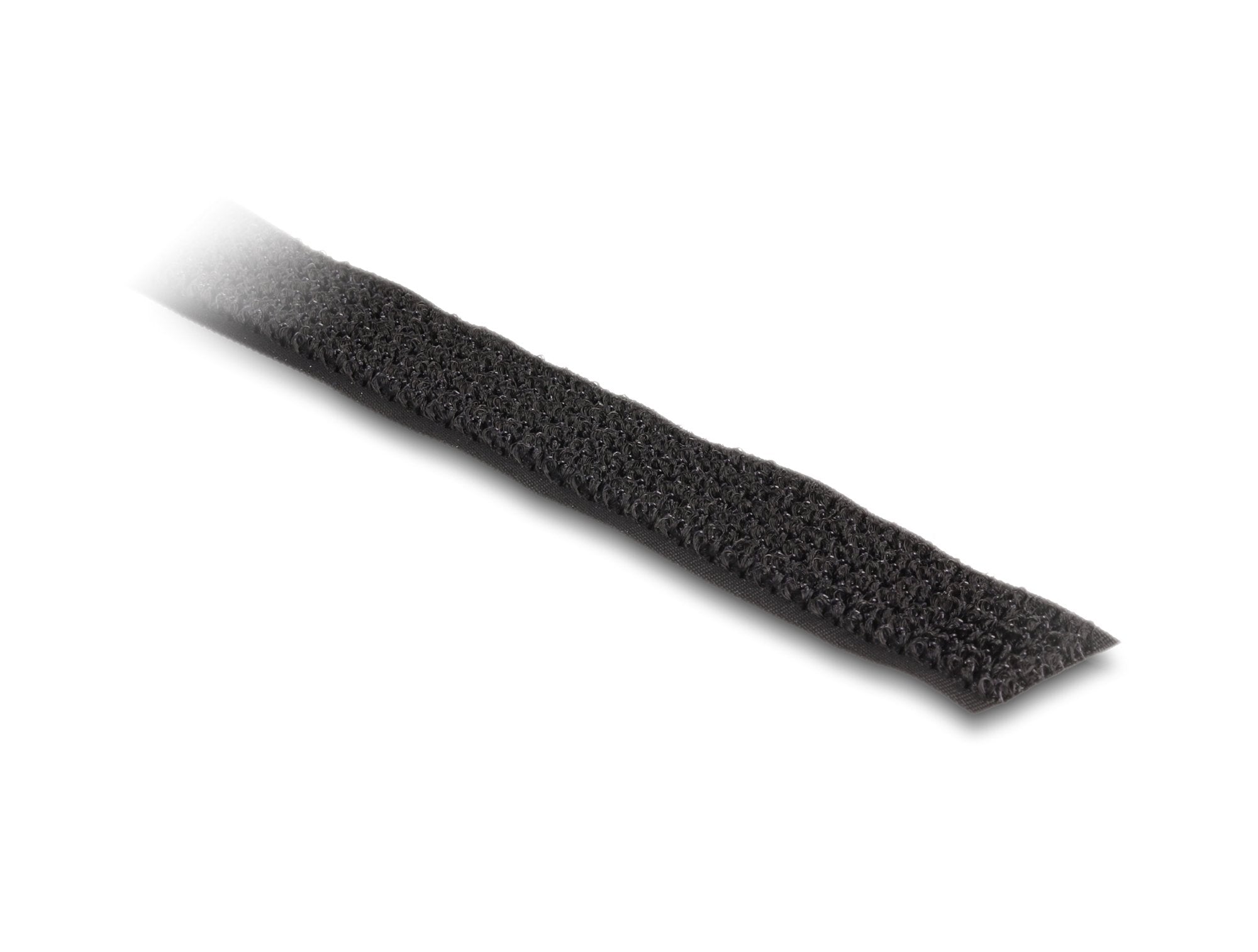 Klettband Auf Rolle Mit Schlaufe L 5 M X B 20 Mm Schwarz
