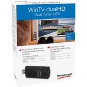 Sintonizador De Tv Hauppauge Wintv-Dualhd Usb Stick Dvb-C / T2 / T Con Fb