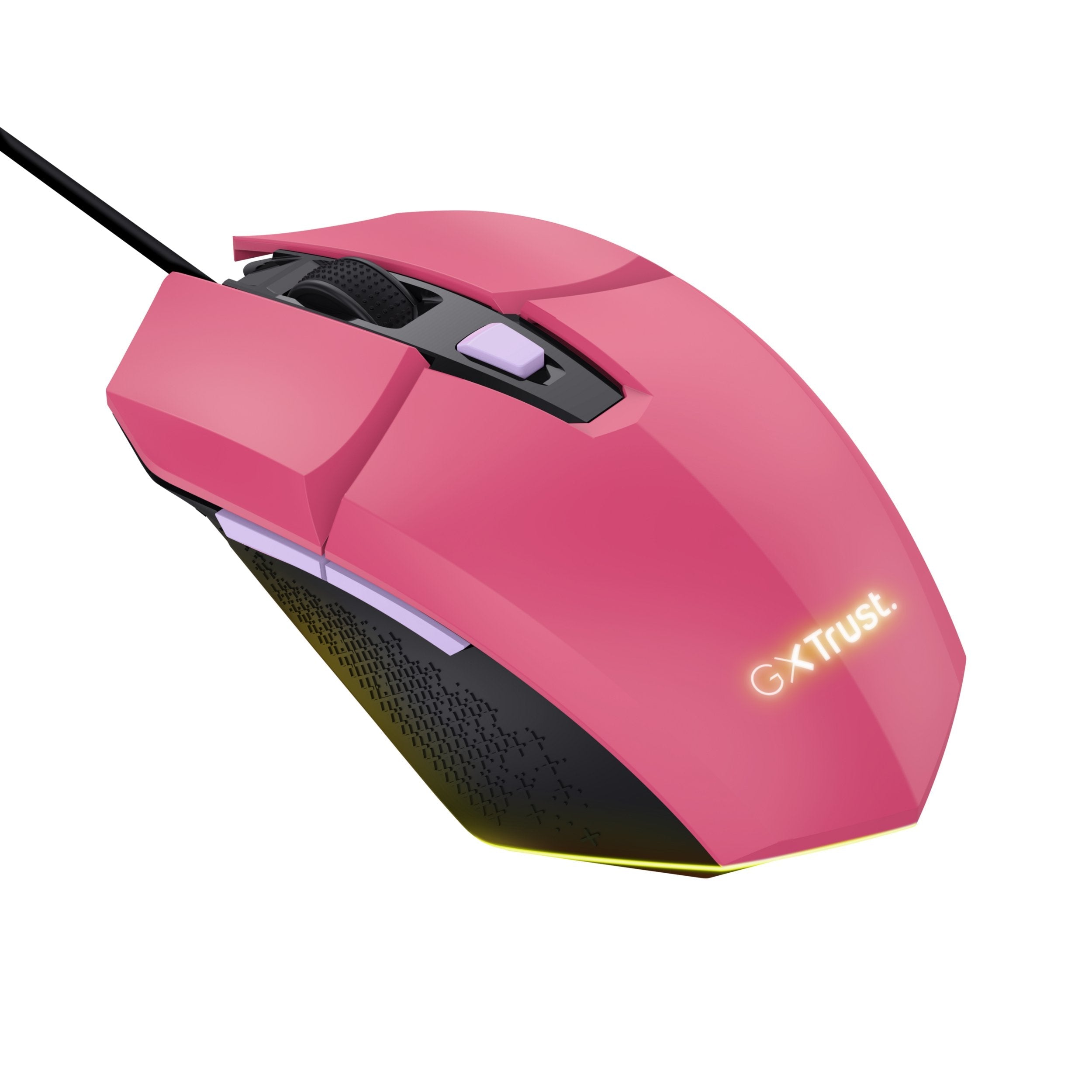 Ratón Gaming Trust Gaming Gxt 109 Felox Hasta 6400 Dpi Rosa