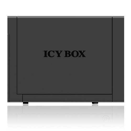 Icybox External Raid System For 2x3,5'' Sata I/Ii/Iii, Usb 3.0, Esata, Black
