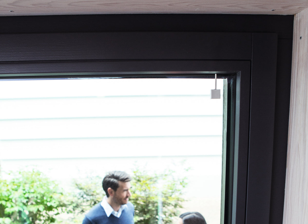 Abus Potenzialfreier Glasbruchmelder Con Adhesivo (Marrón)