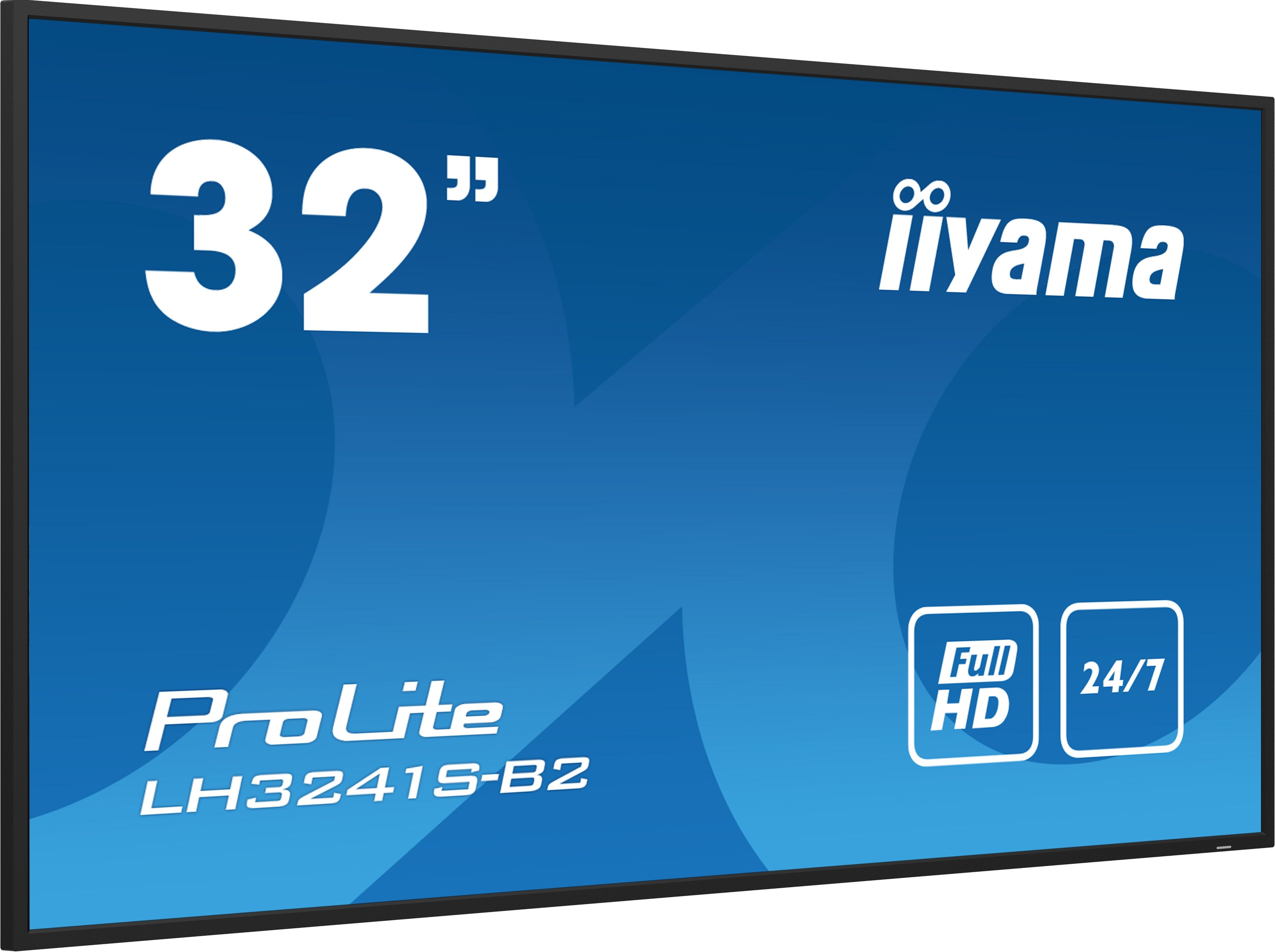 EAN 4948570123506 - iiyama LH3241S-B2 pantalla de señalización Diseño de quiosco 80 cm (31.5") LED 350 cd / m² Full HD Negro imagen 4
