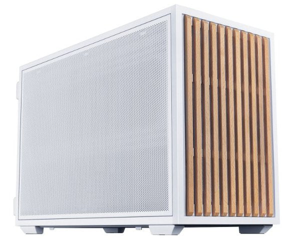 Façade Vertical Aerodeck Lian Li Para Cajas B4 (Blanco/Bois)