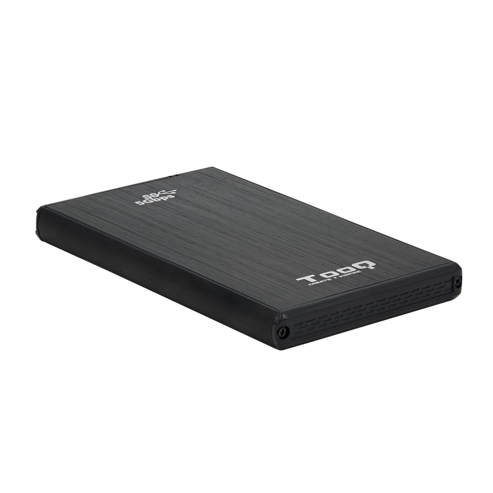 EAN 8433281007024 - TooQ TQE-2522B caja para disco duro externo Caja de disco duro (HDD) Negro 2.5" imagen 1