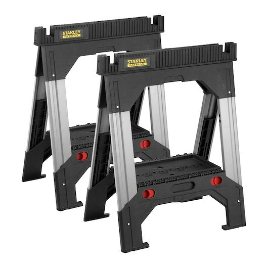 EAN 3253561929809 - Stanley 1-92-980 caballete 2 pieza(s) Aluminio Plegable imagen 1