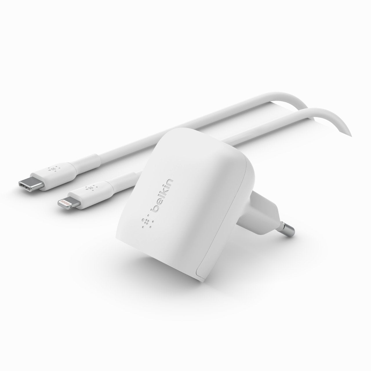 Belkin Boost Charge 20w Pd+Ppd Usb-C/Lig.1m Wh Wca006vf1mwh-B5