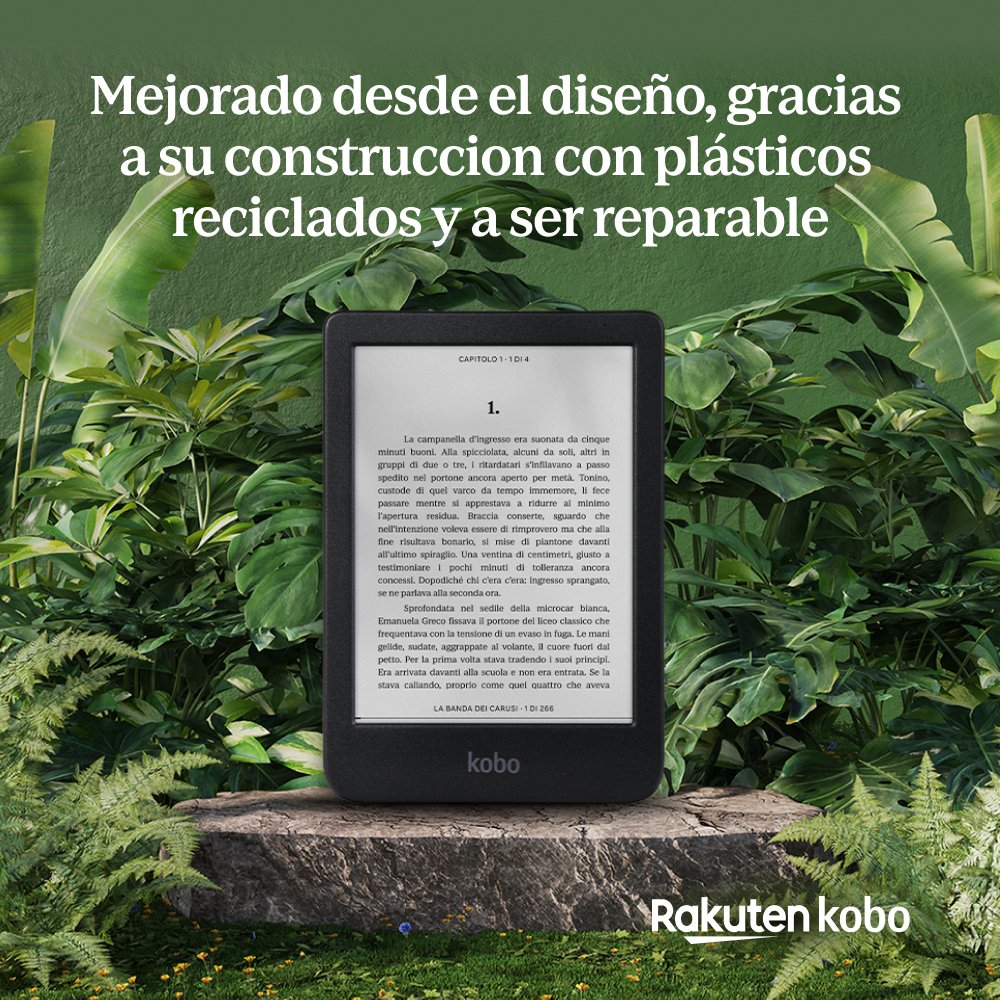 EAN 0681495009558 - Rakuten Kobo Clara BW lectore de e-book Pantalla táctil 16 GB Wifi Negro imagen 7