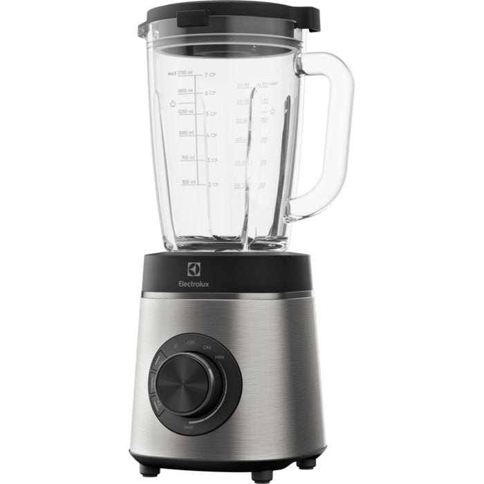Batidora Electrolux E6tb1-6st 1,75 L De Vaso 1400 W Negro, Acero Inoxidable, Transparente