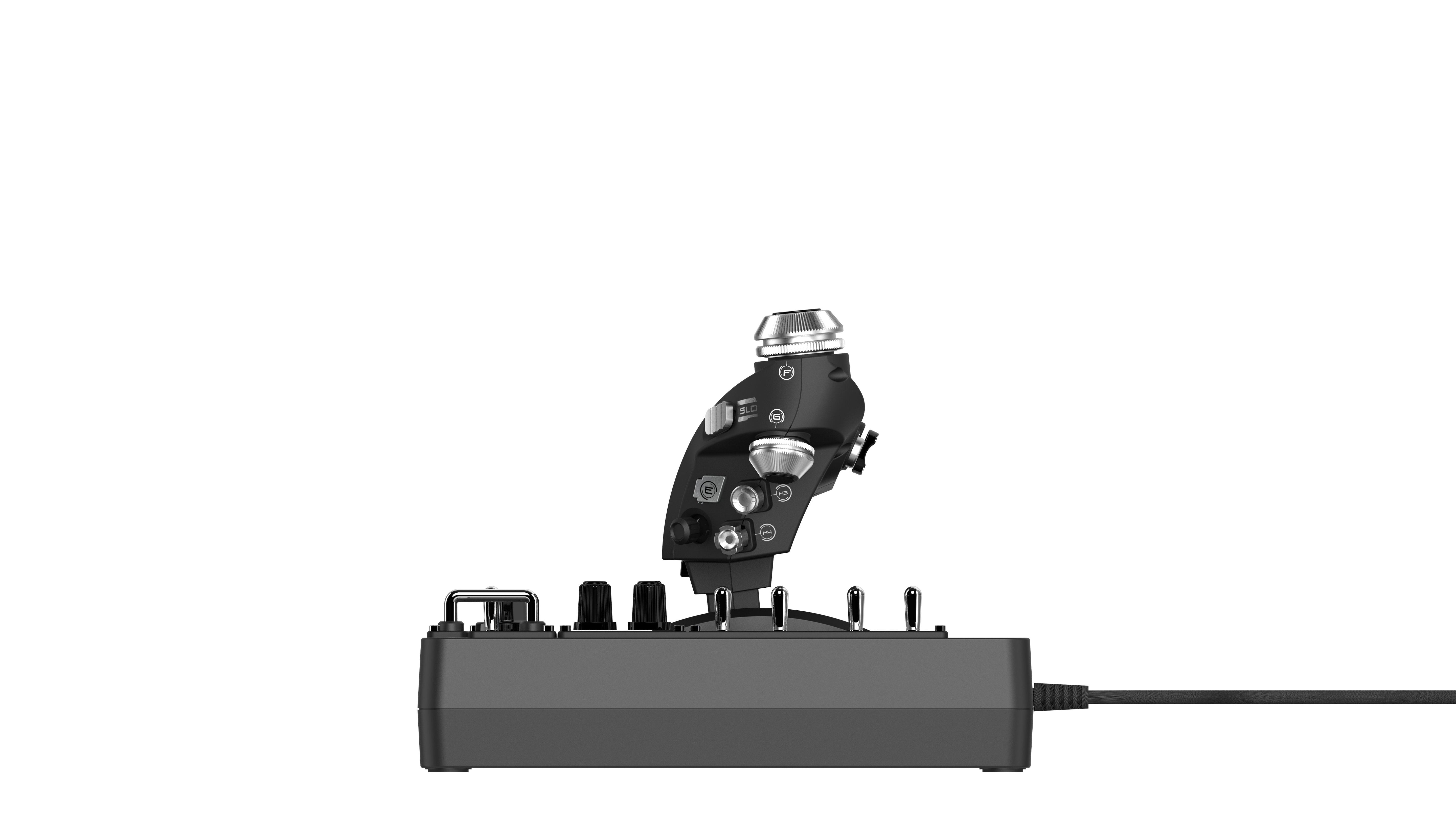 Logitech X56 Hotas Joystick + Acelerador Usb - Iluminacion Rgb - 31 Botones Programables, 13 Ejes Y 5 Selectores De