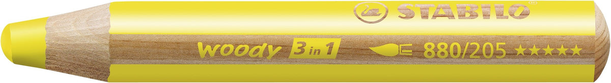 Stabilo Woody 3 In 1 Lápices De Colores Farbsortiert - 10 Unidades