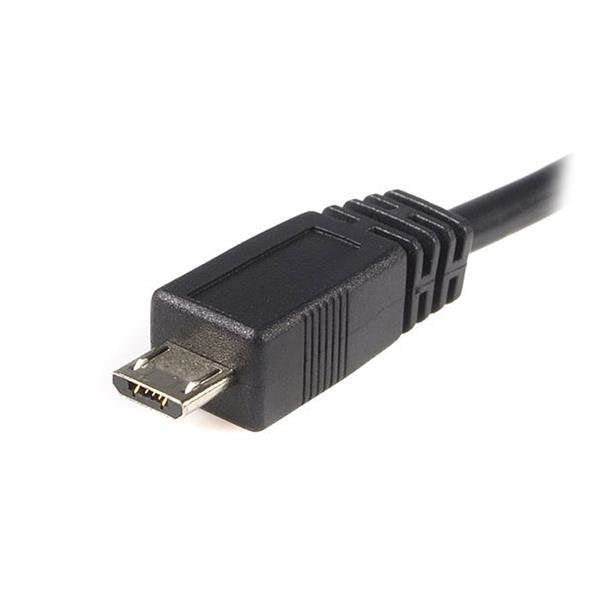 Startech Cable Usb 2.0 A Micro Usb 2m Carga Y Datos Negro Uusbhaub2m