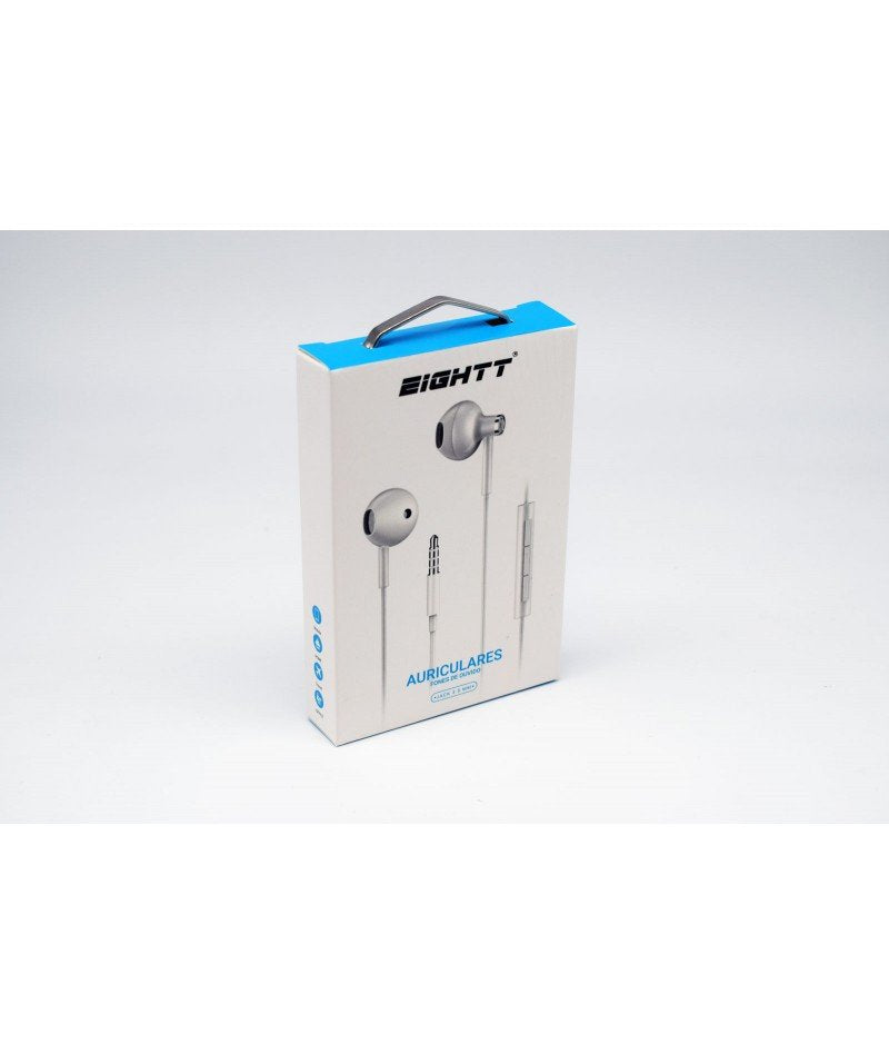 EAN 8425402168479 - Eightt EAUR-XI auricular y casco Auriculares Alámbrico Dentro de oído Llamadas/Música Blanco imagen 3