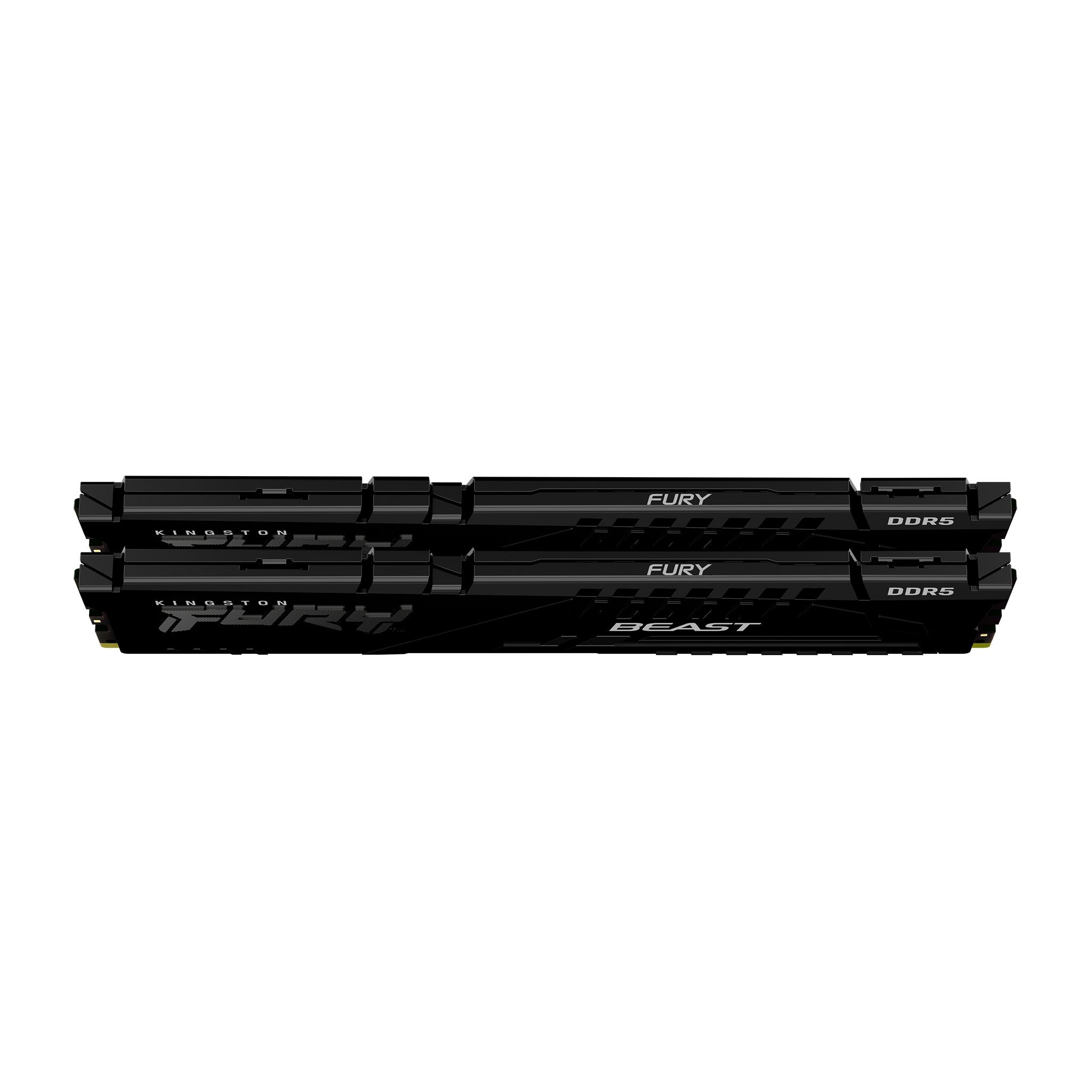 Memoria Kingston 32gb 5200mt S Ddr5 Cl36 Dimm Kit Of 2 Fury Beast Black