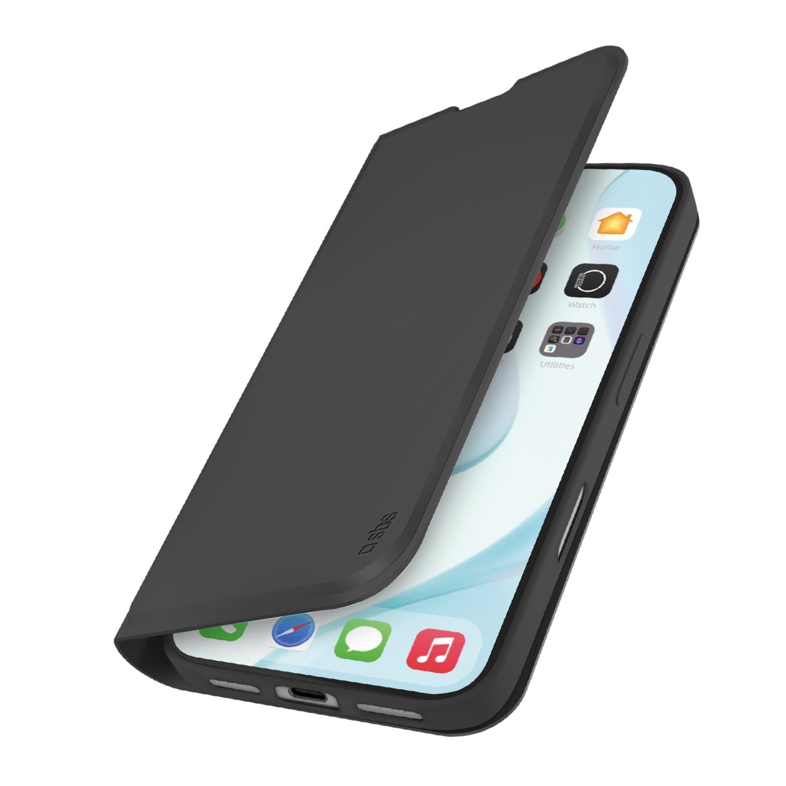 EAN 8018417524554 - SBS TEWALIP1763K funda para teléfono móvil Funda cartera Negro imagen 1
