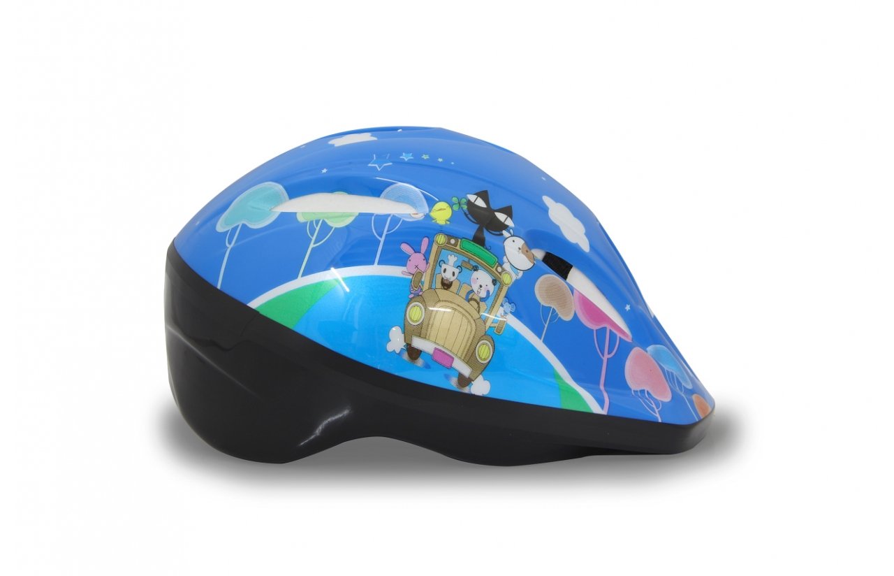 Jamara Kinder Fahrradhelm M Azul