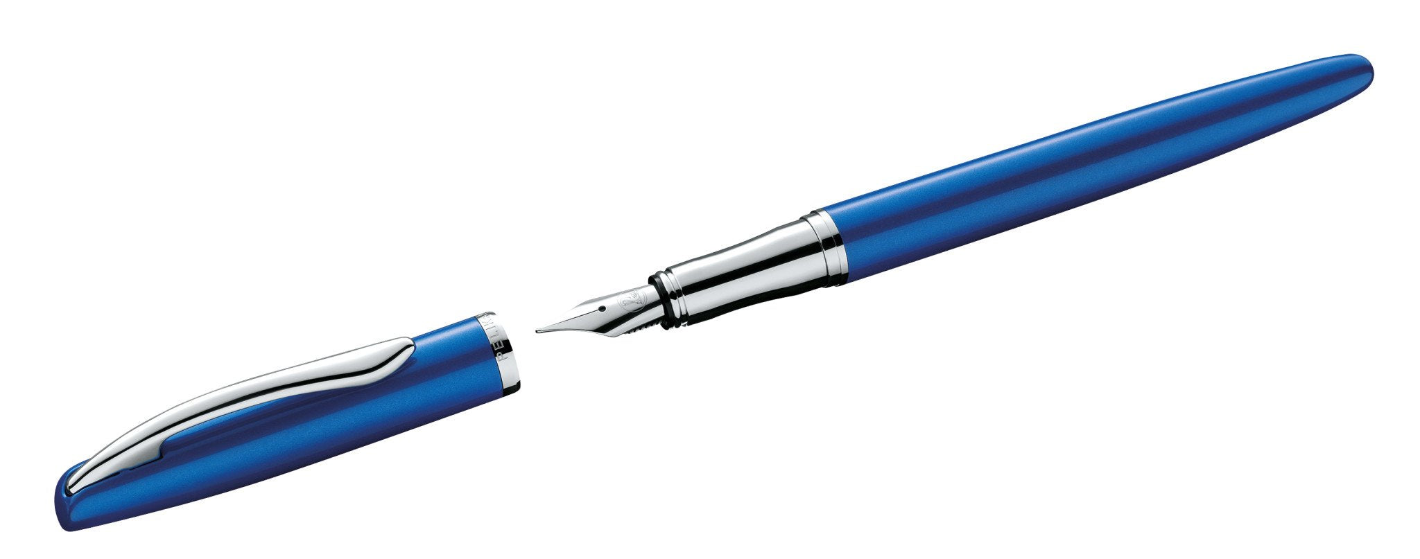 EAN 4012700821843 - Pelikan Jazz Noble Elegance P36 pluma estilográfica Sistema de carga por cartucho Azul, Plata 1 pieza(s) imagen 1