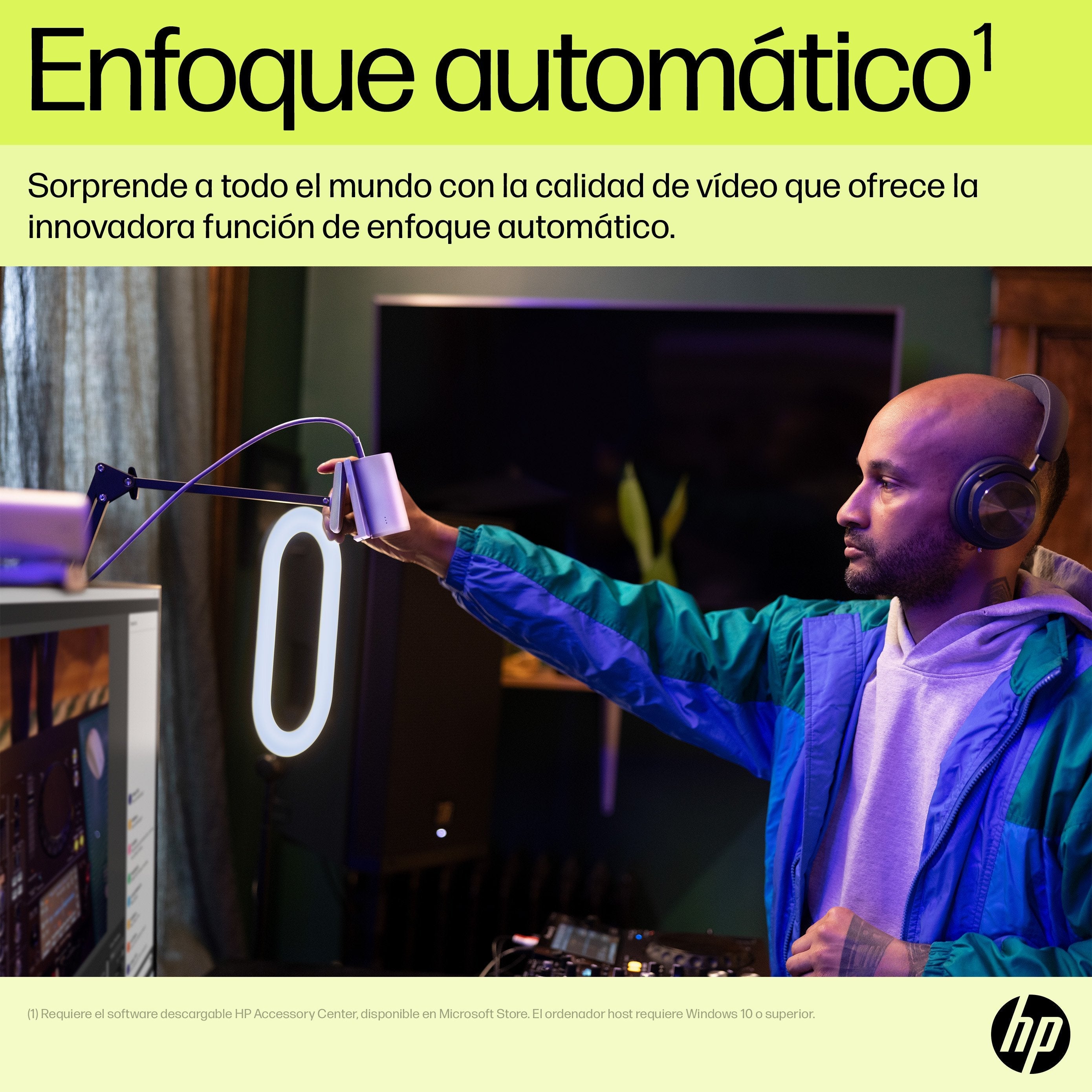 EAN 0196548527304 - HP 960 4K Streaming Webcam cámara web 8 MP 3840 x 2160 Pixeles USB Plata imagen 13