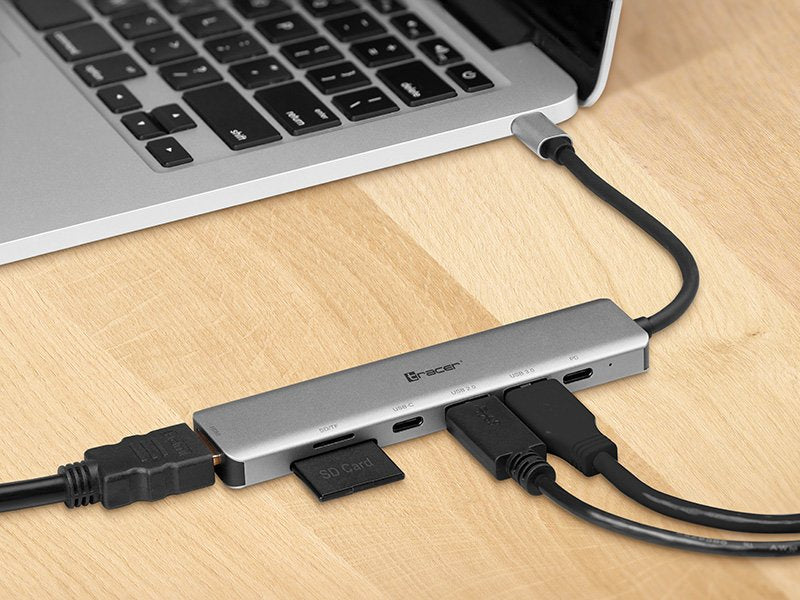 Tracer A-2. Usb Tipo C Hdmi 4k. Usb 3.0. Pdw 60w Adapter