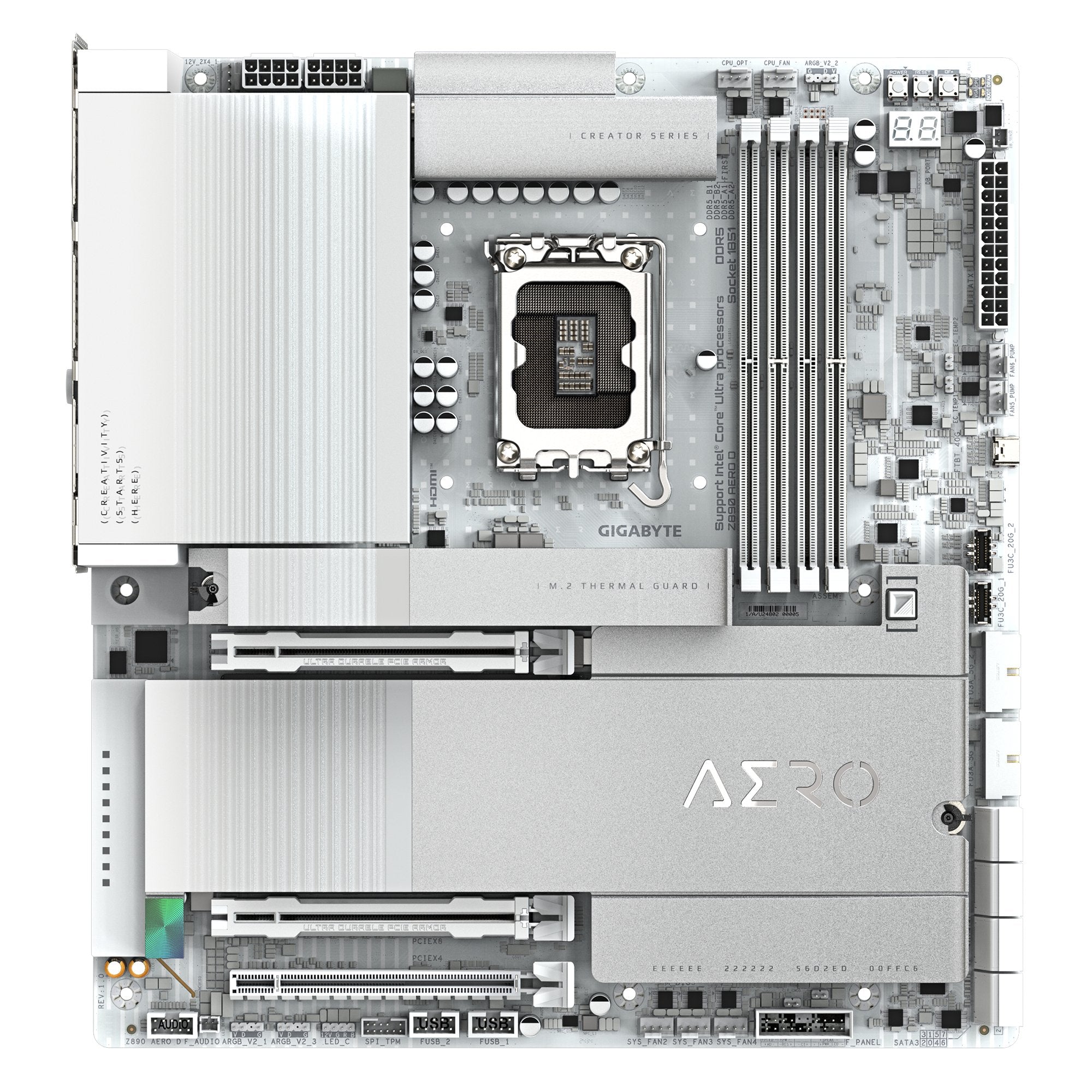 EAN 4719331865894 - GIGABYTE Z890 AERO D placa base Intel Z890 LGA 1851 (Socket V1) ATX extendida imagen 2