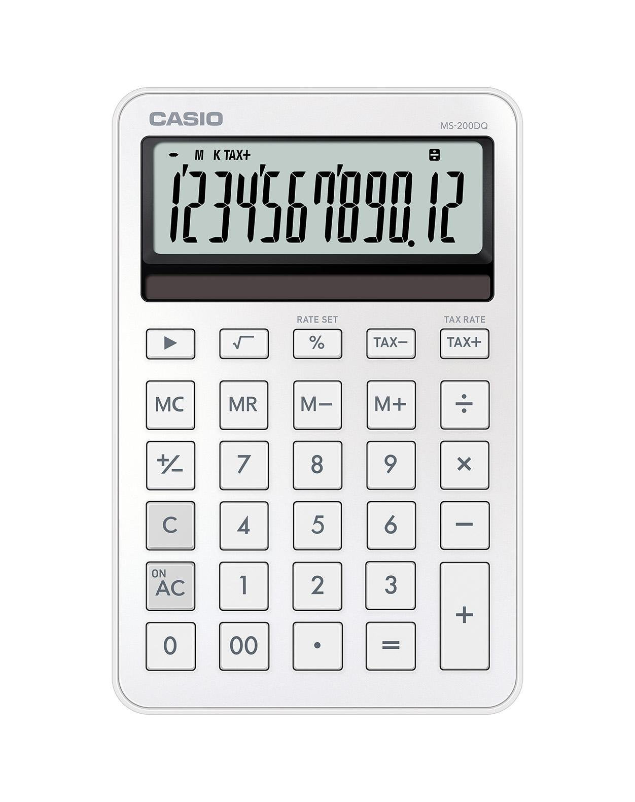 EAN 4549526621031 - Casio MS-200DQ calculadora Escritorio Calculadora básica Blanco imagen 1