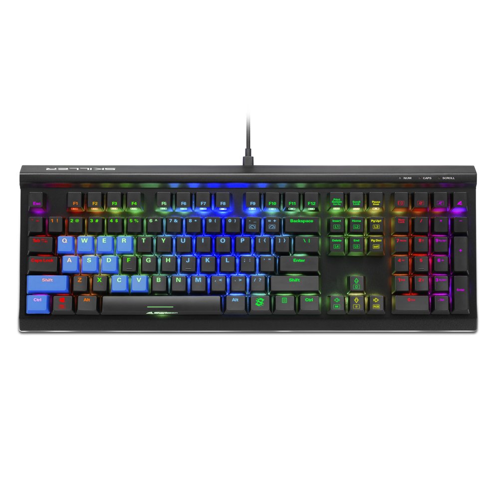 EAN 4044951030095 - Sharkoon SKILLER SGK60 teclado Juego USB QWERTY Inglés de EE. UU. Negro imagen 3
