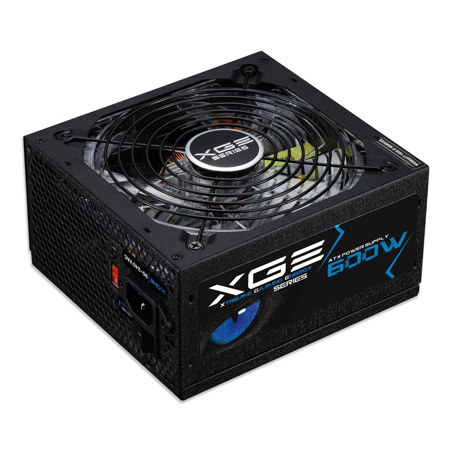 Tooq Xge Ii Fuente De Alimentacion Gaming 600w Atx 2.3 12v - Pfc Activo - Certificacion 80 Plus Bronze - Ventilador