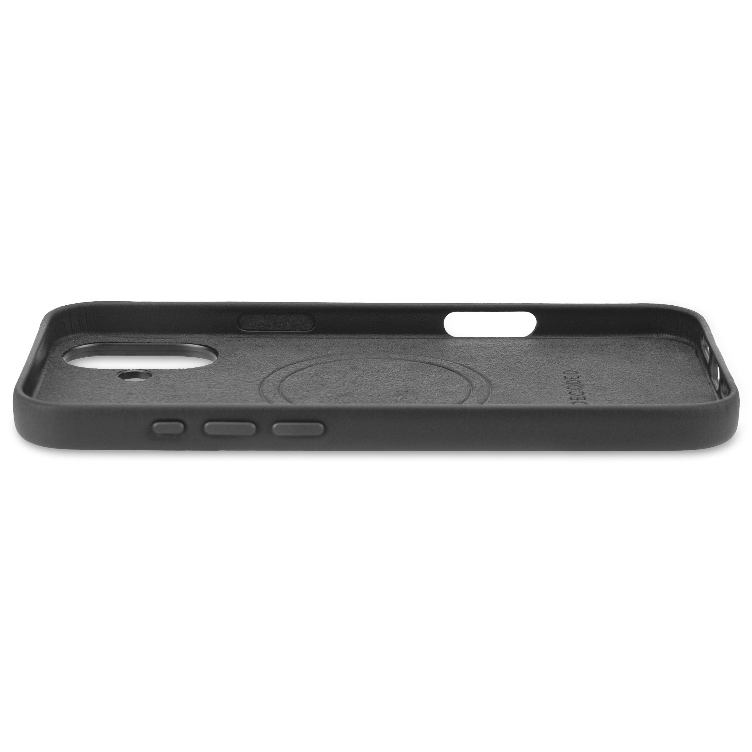 Decoded Leather Backcover Iphone 16 Plus Black