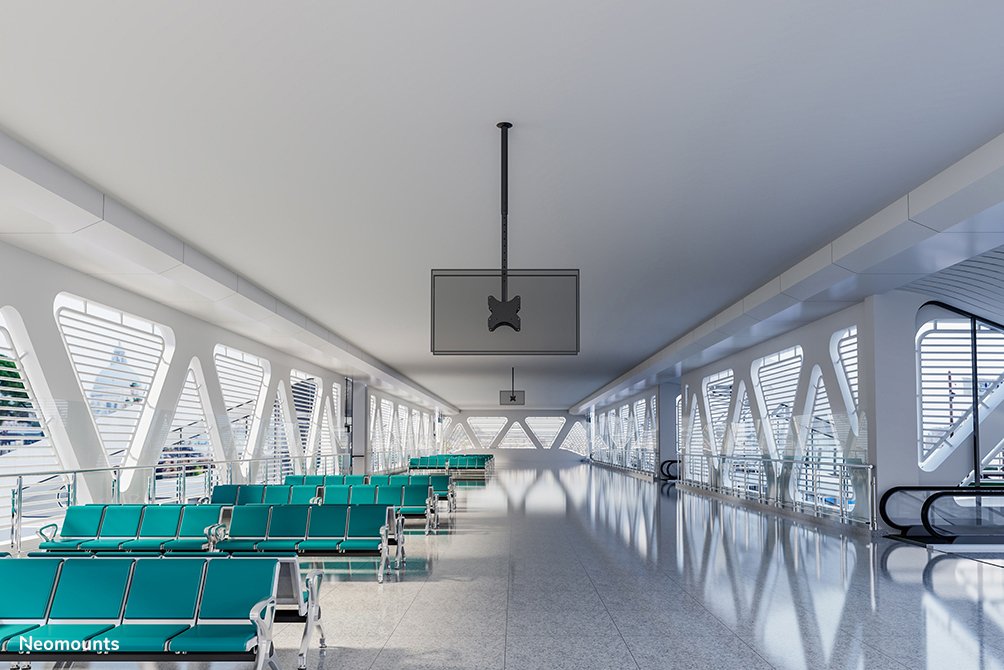 Soporte Neomounts Deh 23"-43" 2tft 2gelenke H:106-156cm Max.45 Schwa