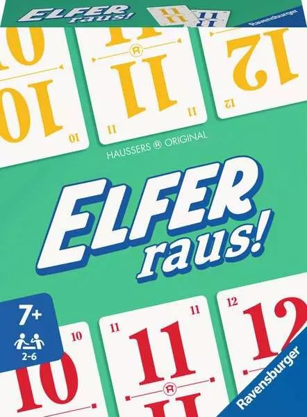 Ravensburger Elfer Out!, Juego De Cartas 20945