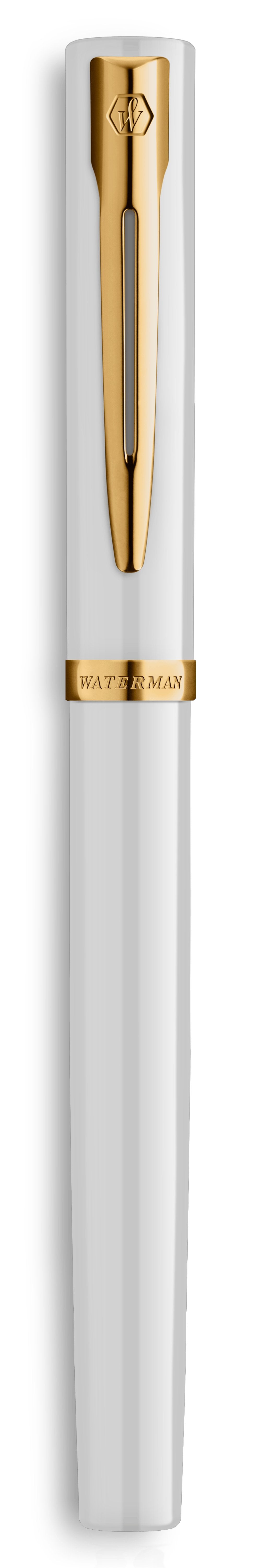 Waterman Füllfederhalter Impression Blancoer Lack Ct F Azul Caja De Regalo