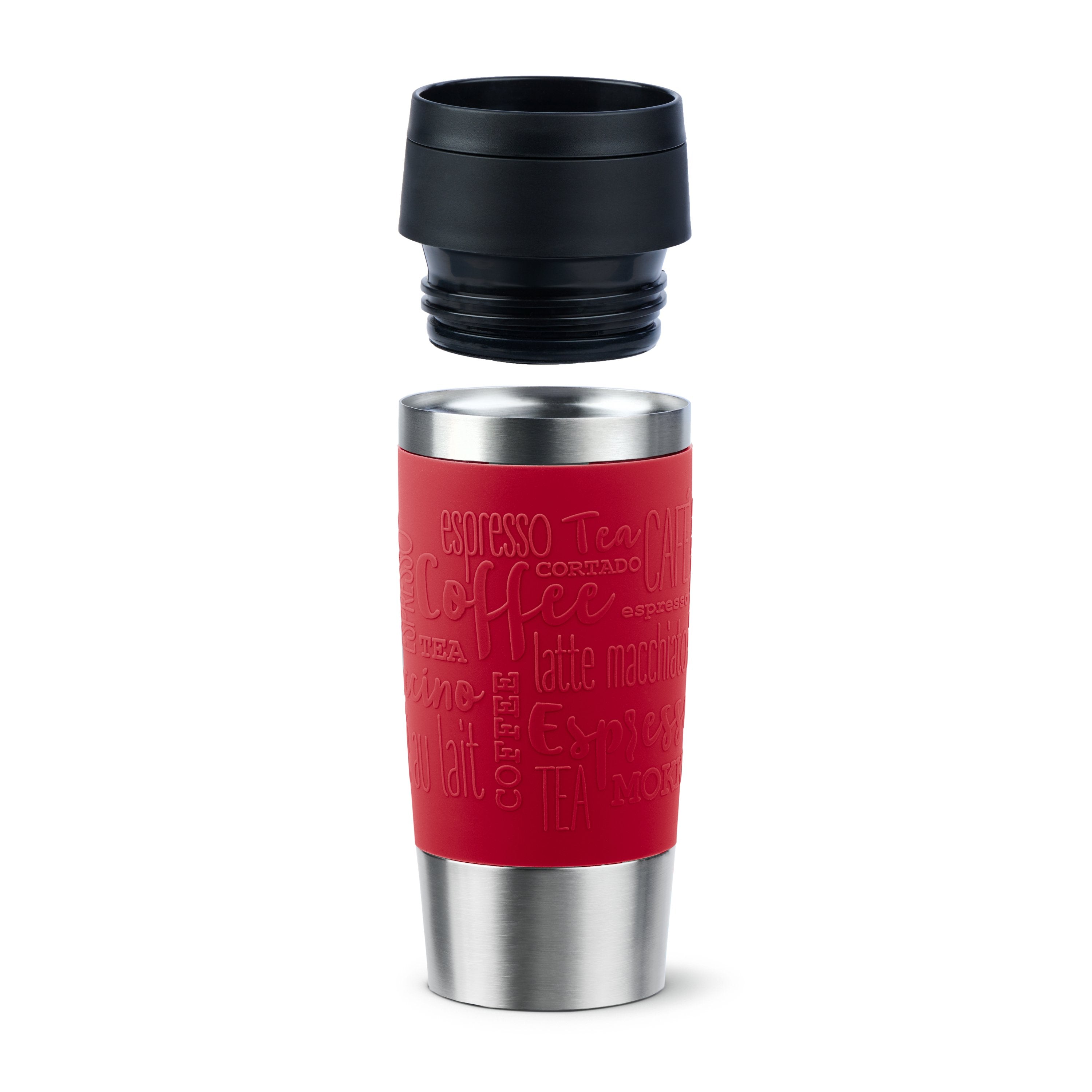 EAN 4009049544823 - EMSA Travel Mug Classic N2020400 taza de viaje 360 ml Negro, Rojo, Acero inoxidable Acero inoxidable imagen 2