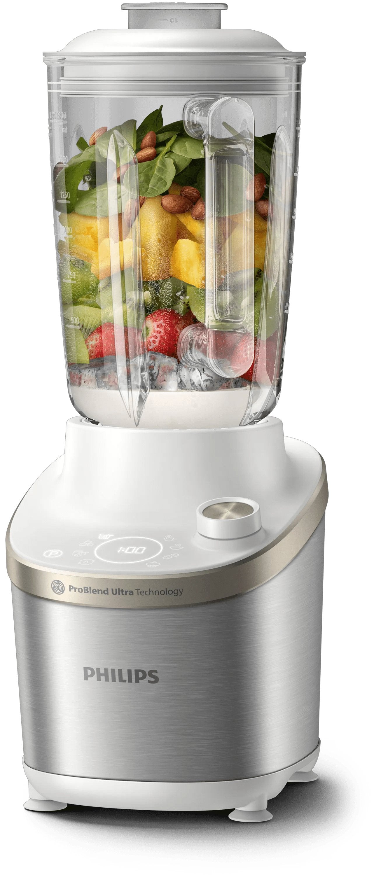 EAN 8720389013560 - Philips 7000 series HR3760/01 licuadora 2 L Batidora de vaso 1500 W Acero inoxidable, Blanco imagen 14