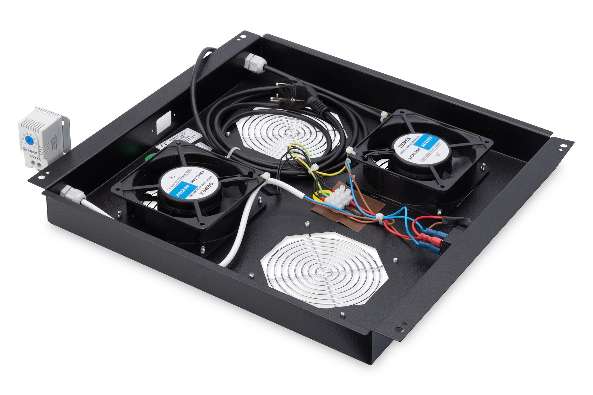 EAN 4016032332794 - Digitus DN-19 FAN-2-B-N accesorio de bastidor Panel del ventilador imagen 3