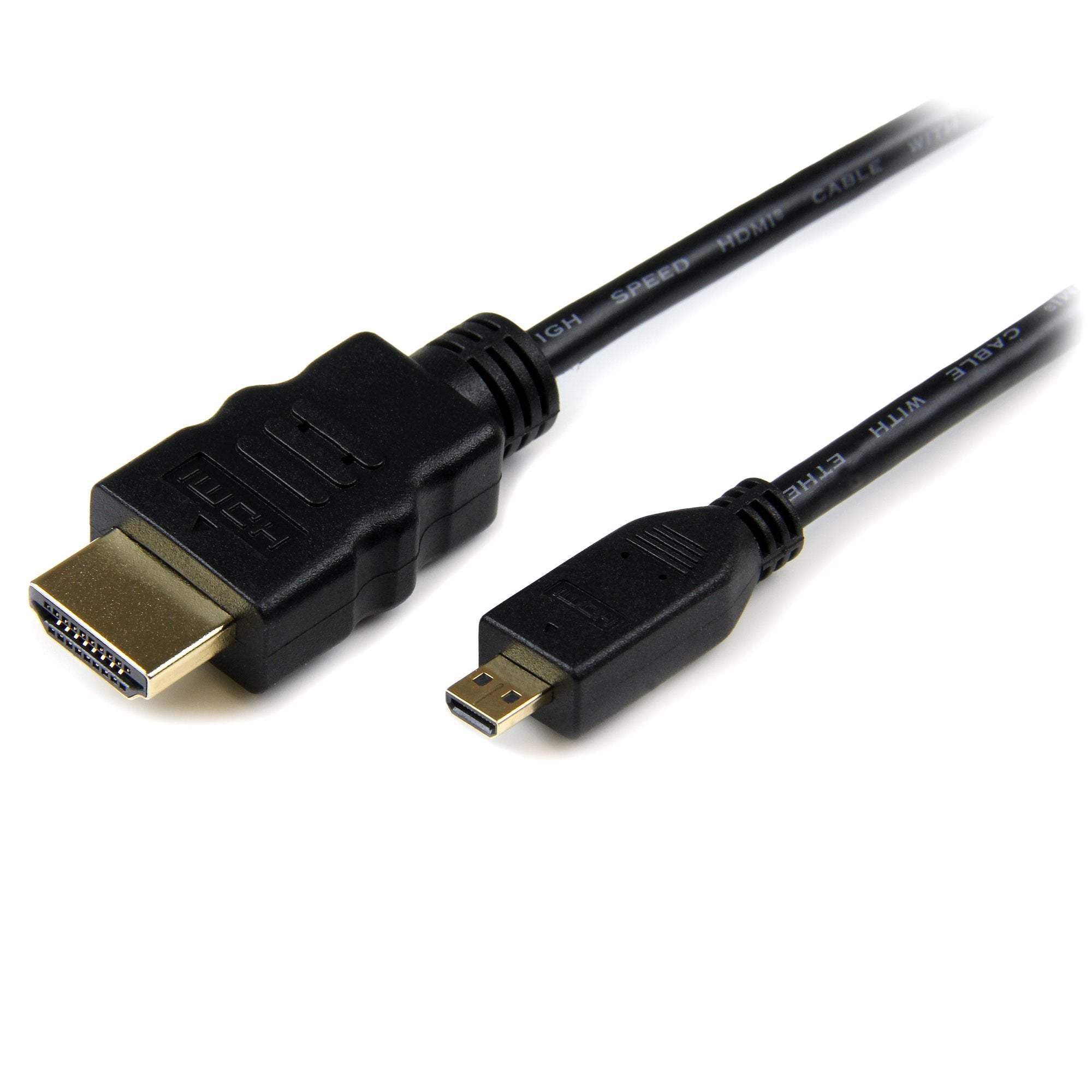 EAN 0065030849173 - StarTech.com HDADMM3M cable HDMI HDMI tipo A (Estándar) HDMI tipo D (Micro) Negro imagen 1
