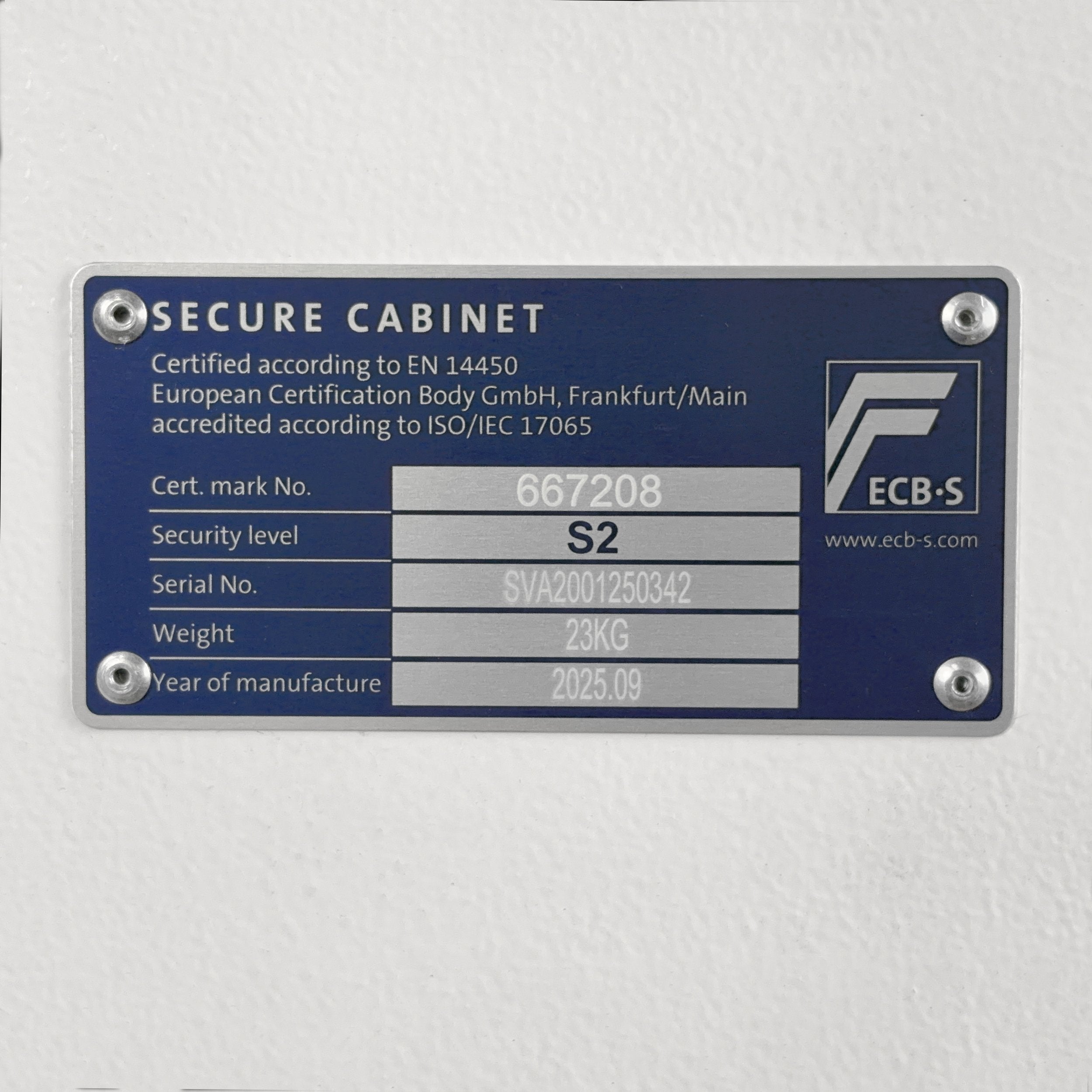 Phoenix Safe Tresor S2 Fortress Elektronikschloss Klein