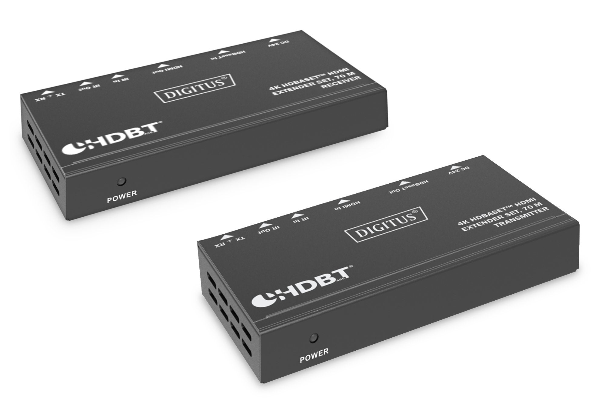 EAN 4016032483670 - Digitus DS-55520 extensor audio/video Transmisor y receptor de señales AV Negro imagen 1