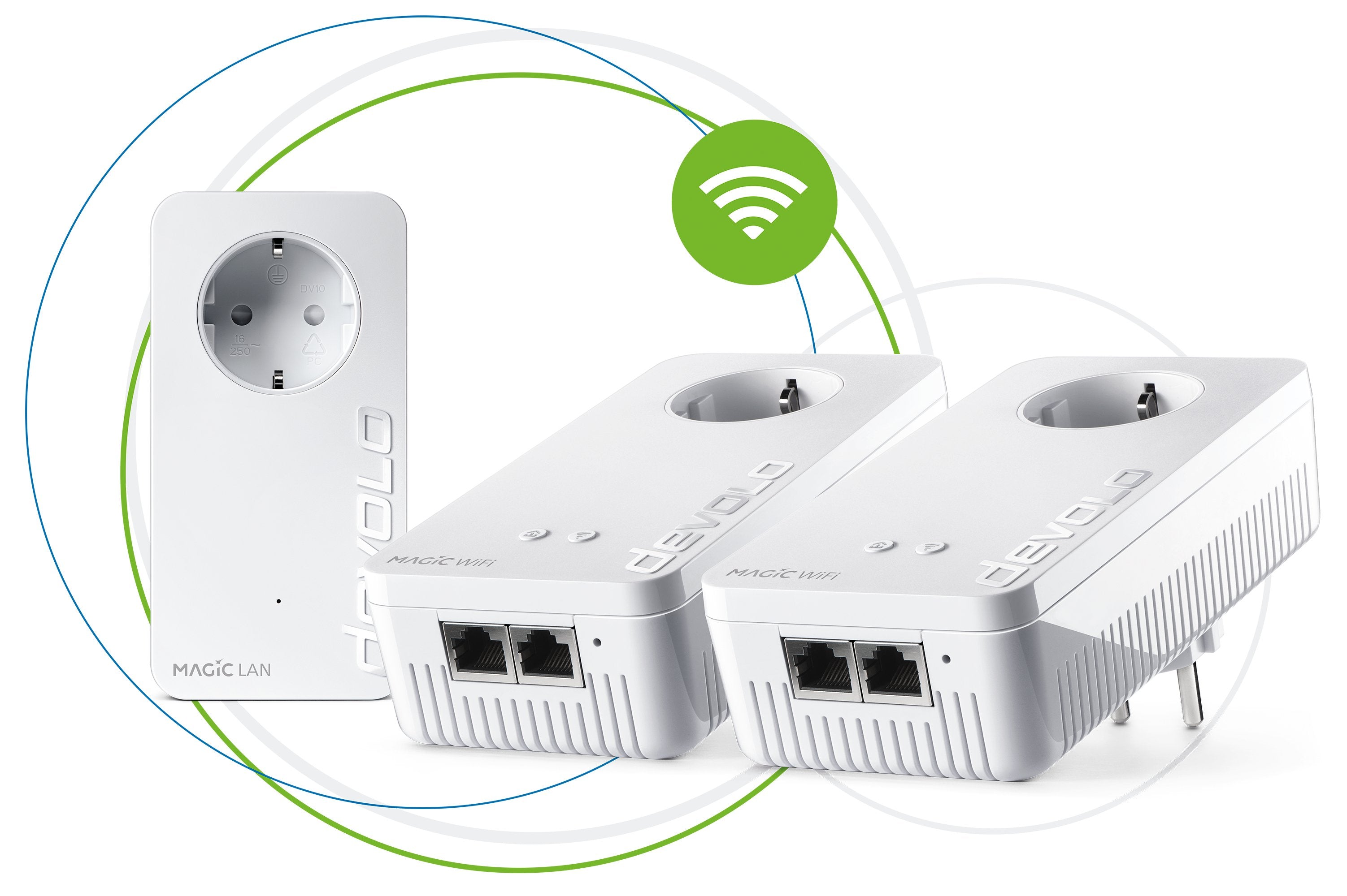 Devolo Magic 2 Wifi Next Multiroom Kit, Adaptador Powerline 3 4250059686250