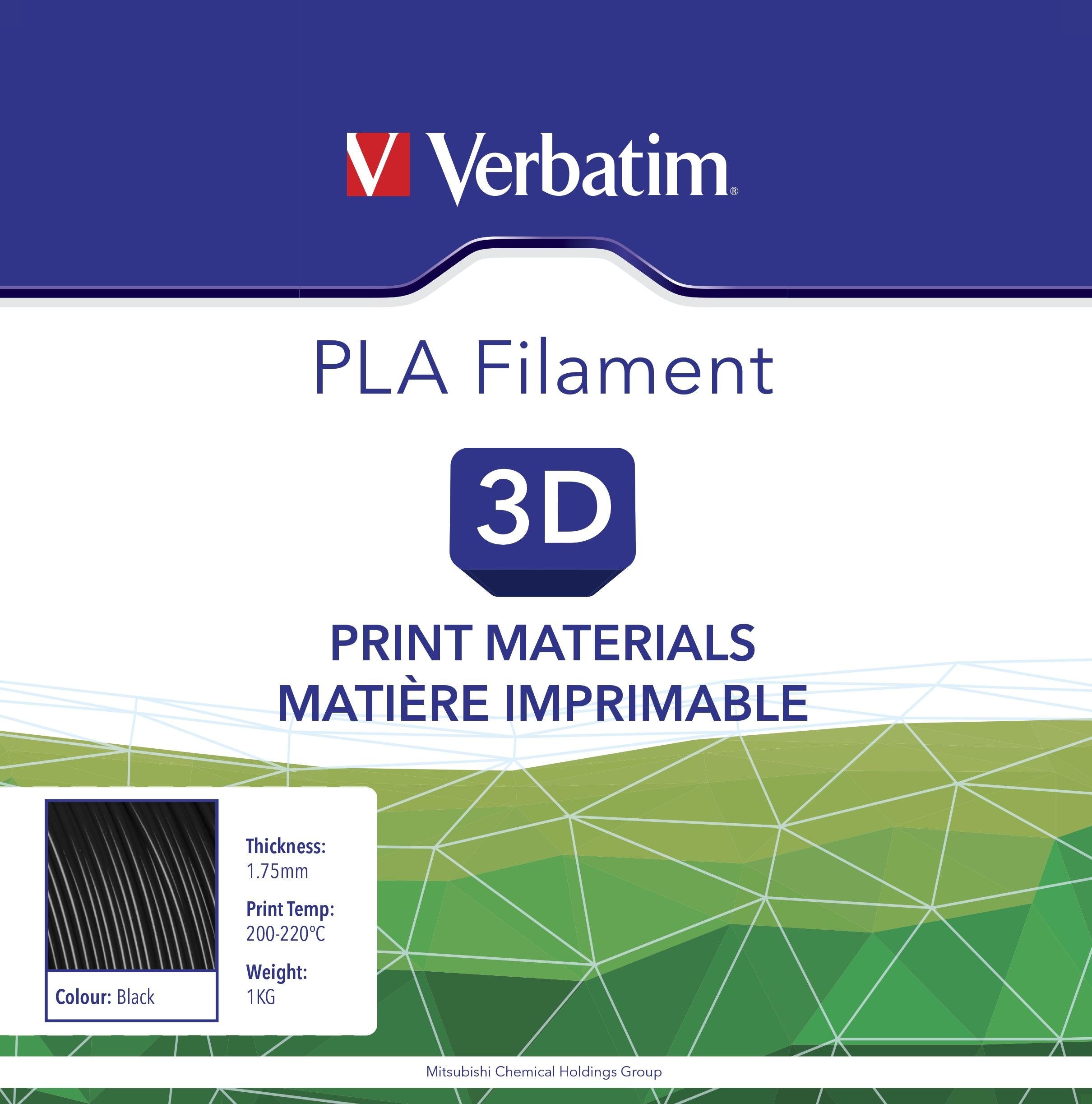 EAN 0023942552673 - Verbatim 55267 material de impresión 3d Ácido poliláctico (PLA) Negro 1 kg imagen 4