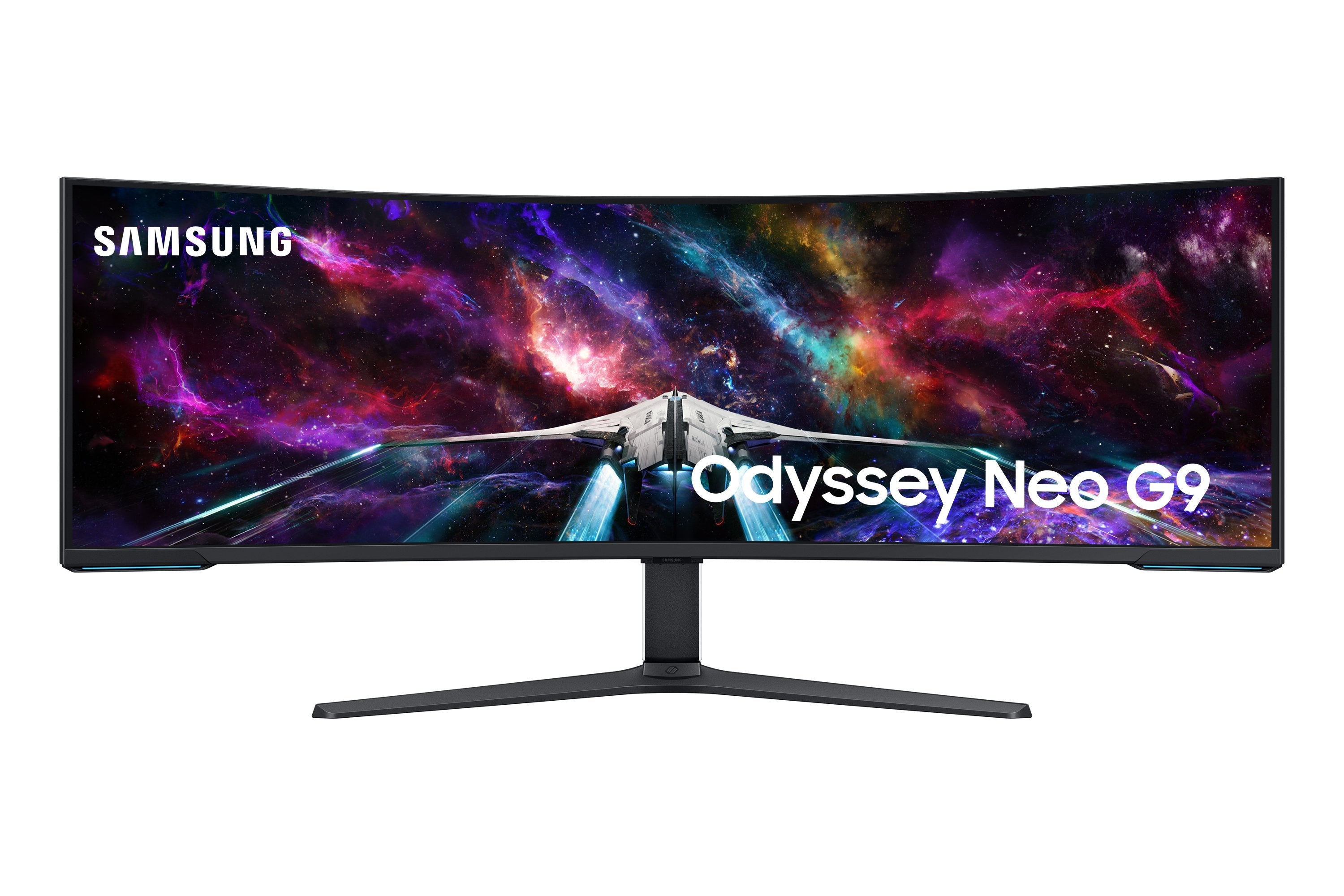 EAN 8806094972252 - Samsung G95NC LED display 144,8 cm (57") 7680 x 2160 Pixeles Dual UHD Negro, Blanco imagen 1