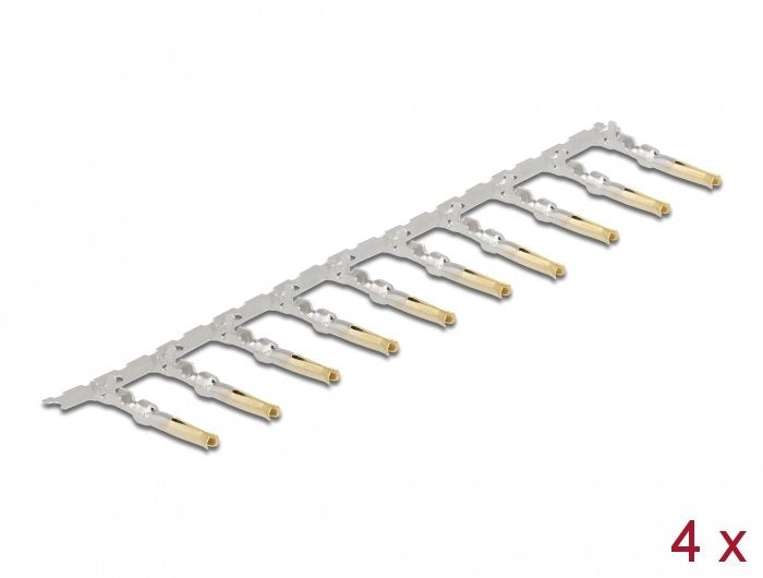 Crimp-Kontakte Für D-Sub Crimp Buchse 40 Stück