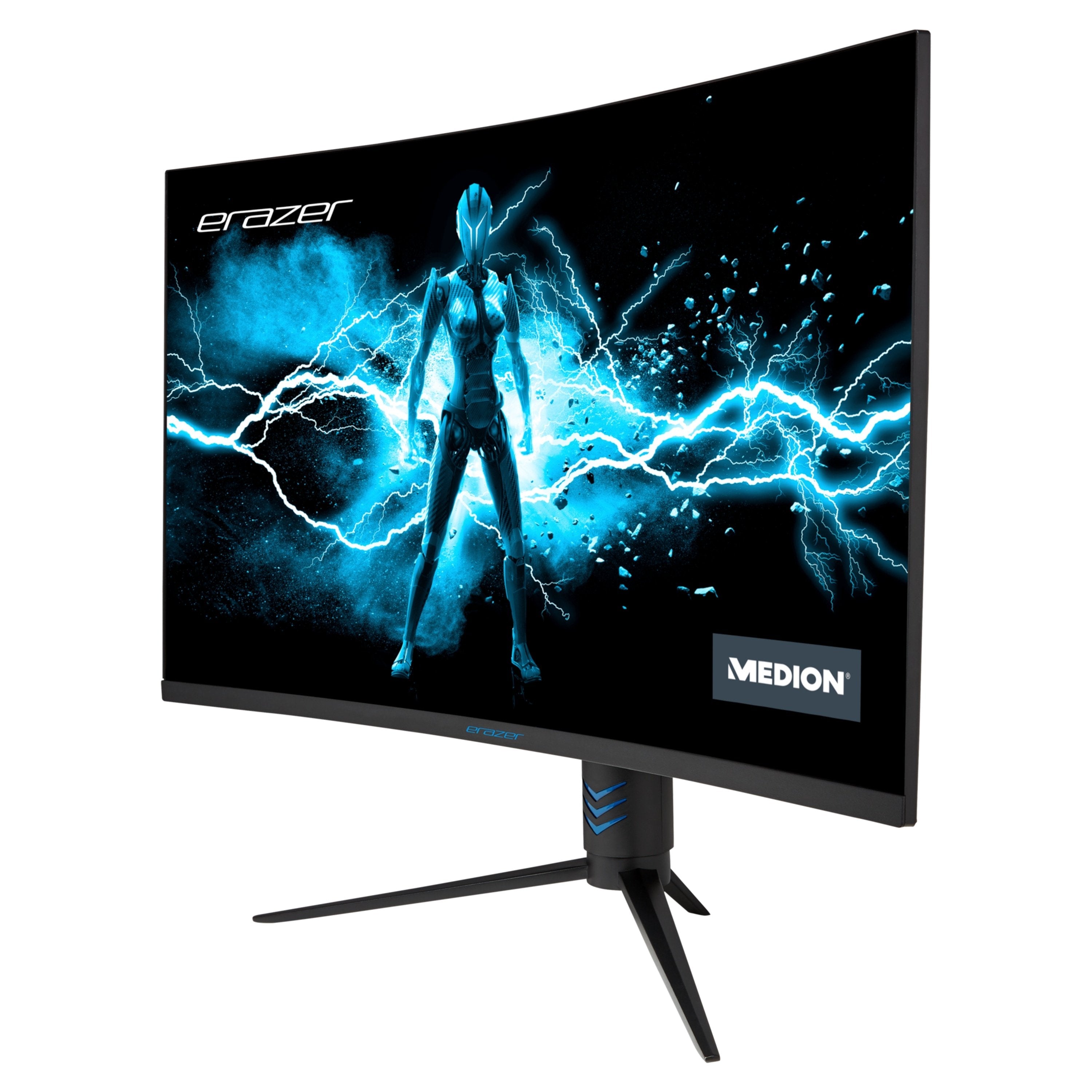 Monitor Medion 32" Erazer Spectator X20 Curvo Led Va Fullhd 165hz - Respuesta 1ms - Ajustable En Altura, Giratorio E