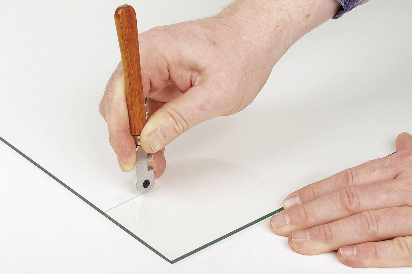 EAN 4006885410909 - wolfcraft GmbH 4109000 cortavidrios Cortador de vidrio de una cuchilla imagen 2