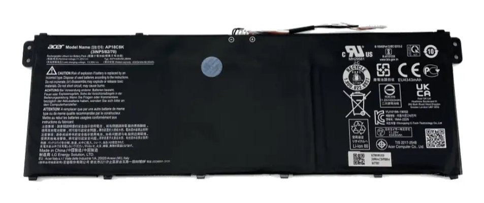 EAN 5706998884459 - Acer KT.0030G.020 refacción para laptop Batería imagen 1