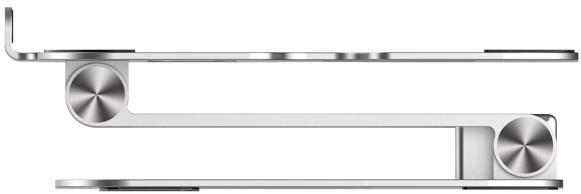 Soporte De Mesa Rapoo Ucs-5001 Para Portátil Con Docking Usb-C 1xhdmi 1 Rj45 Gb 2xusb 3.0 2 Usb-C Color Plata